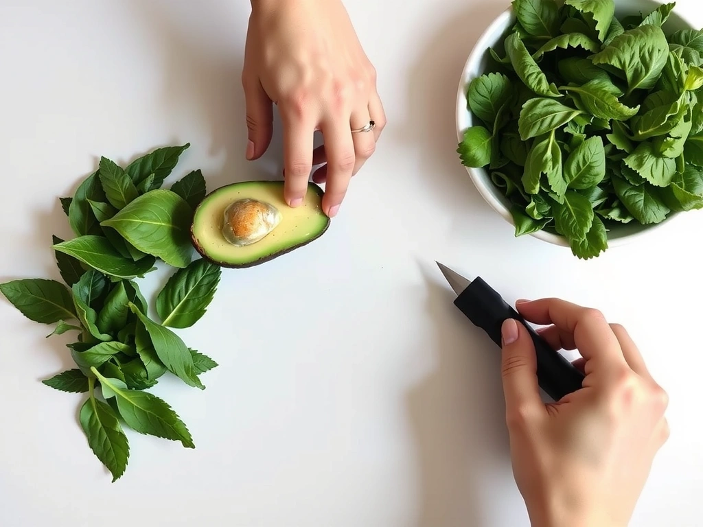 Frische Zutaten für gesunde Mahlzeiten