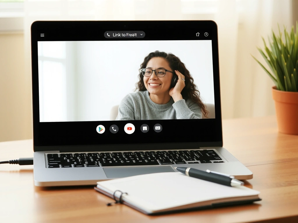 Online-Coaching Session am Bildschirm